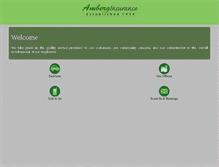 Tablet Screenshot of ambergins.com